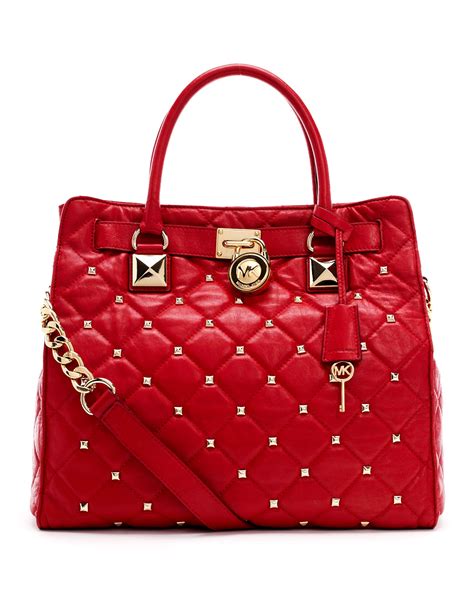 michael kors hamilton review|michael kors hamilton studded bag.